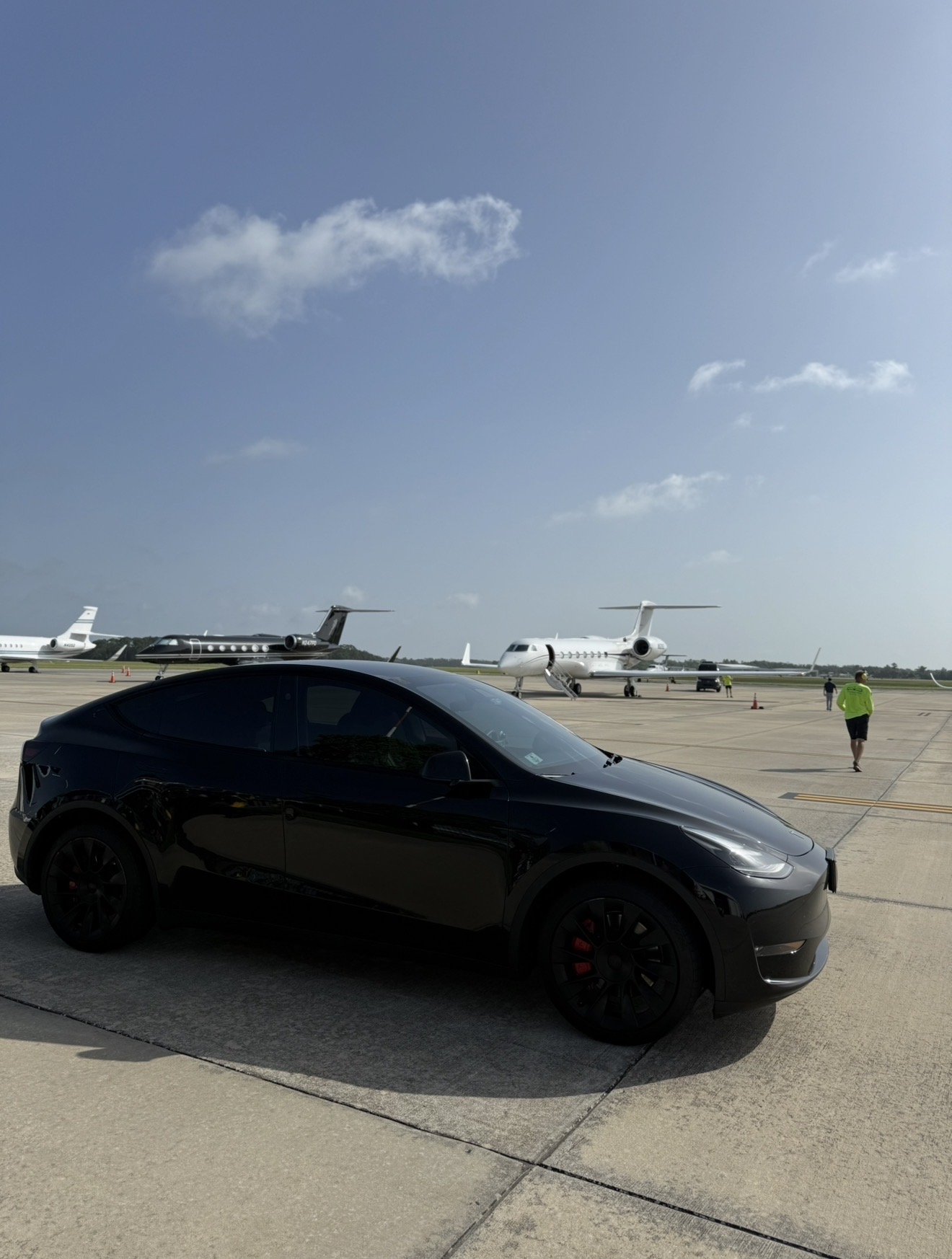 Signature One at private terminal